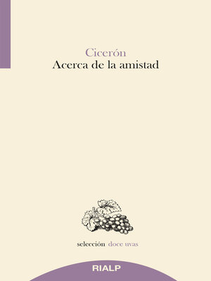 cover image of Acerca de la amistad